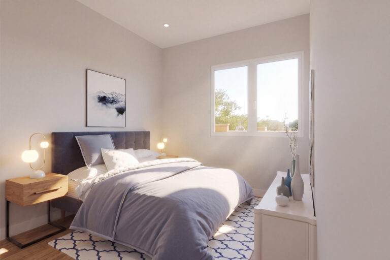 1 Bedroom, 2 Bath interior
